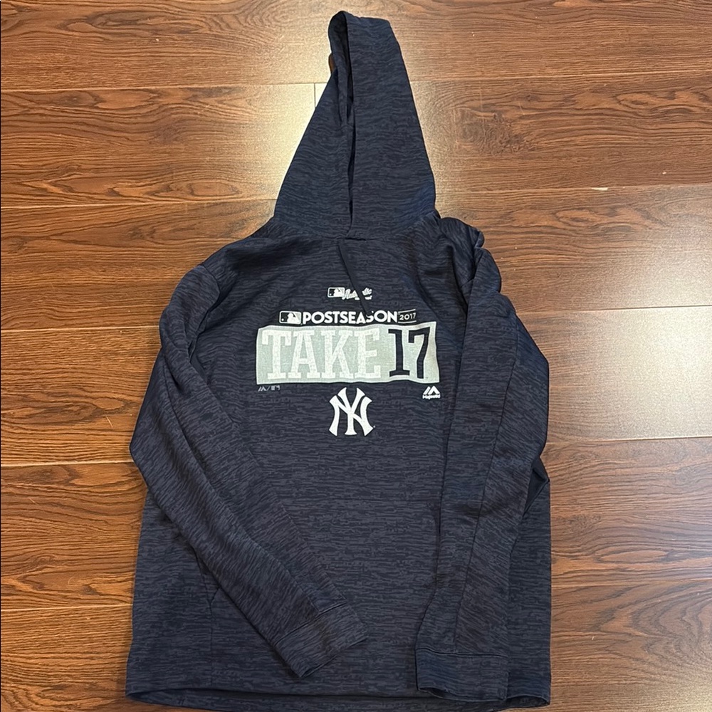 Navy New York Yankees Postseason Hoodie